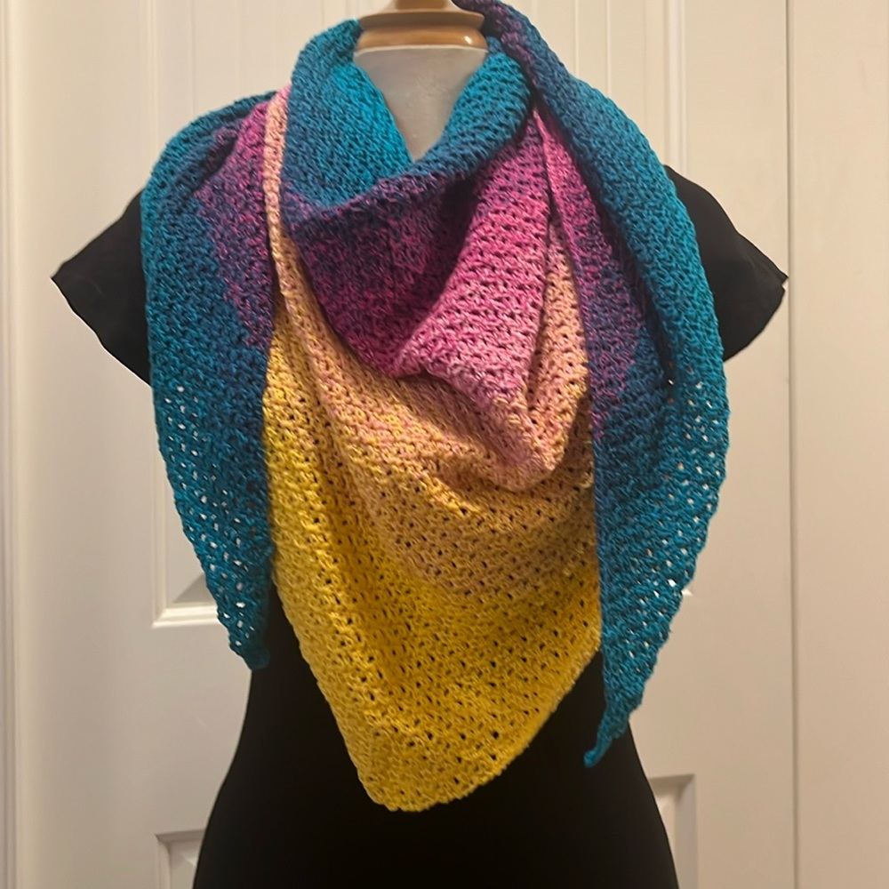Hand Made Crochet Shawl